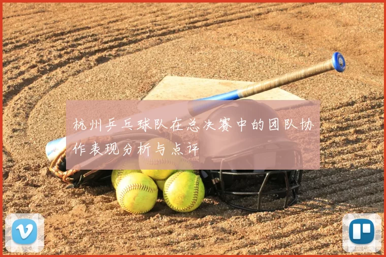 杭州乒乓球队在总决赛中的团队协作表现分析与点评