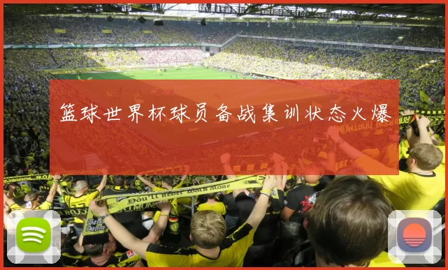篮球世界杯球员备战集训状态火爆